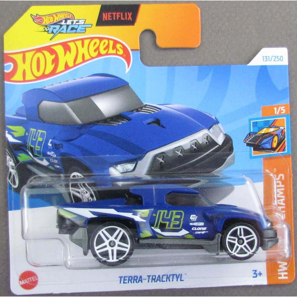 Hot Wheels 2024 Mainline HW Track Champs Series Cars (Short Card) Terra-Tracktyl