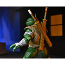 Michelangelo (The Wanderer) (TMNT, Mirage Comics)  7" Scale NECA Action Figure with his back to us