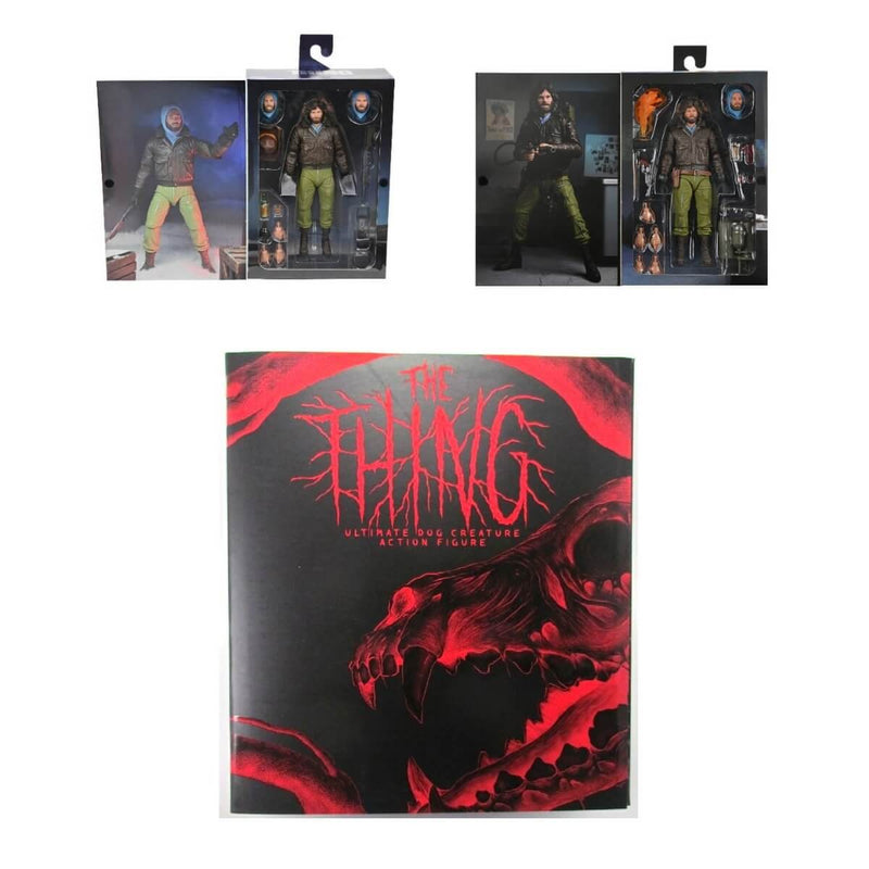 The Thing (1982) 3-Piece Ultimate NECA Bundle 7-Inch Scale Action Figures