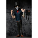 The Black Phone Grabber Toony Terrors 6-Inch Scale NECA Action Figure with phone in background