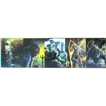 mezco monsters tower of fear Mezco's Monsters Tower of Fear 5 Points Action Figures Deluxe Set