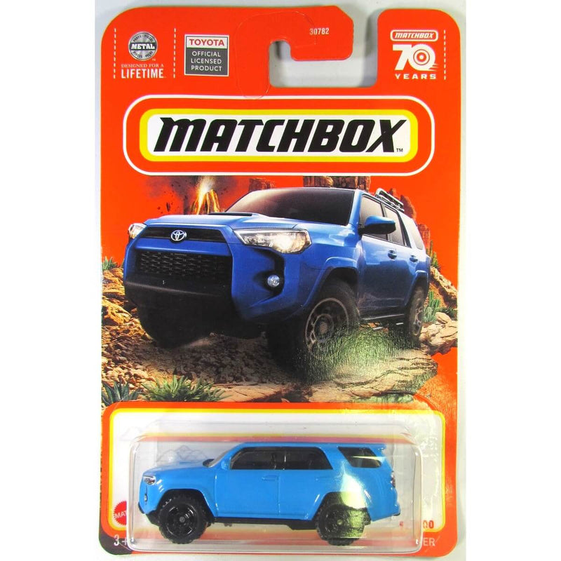 Matchbox 2023 Mainline Cars (Mix 6) 1:64 Scale Diecast Cars, Toyota 4Runner