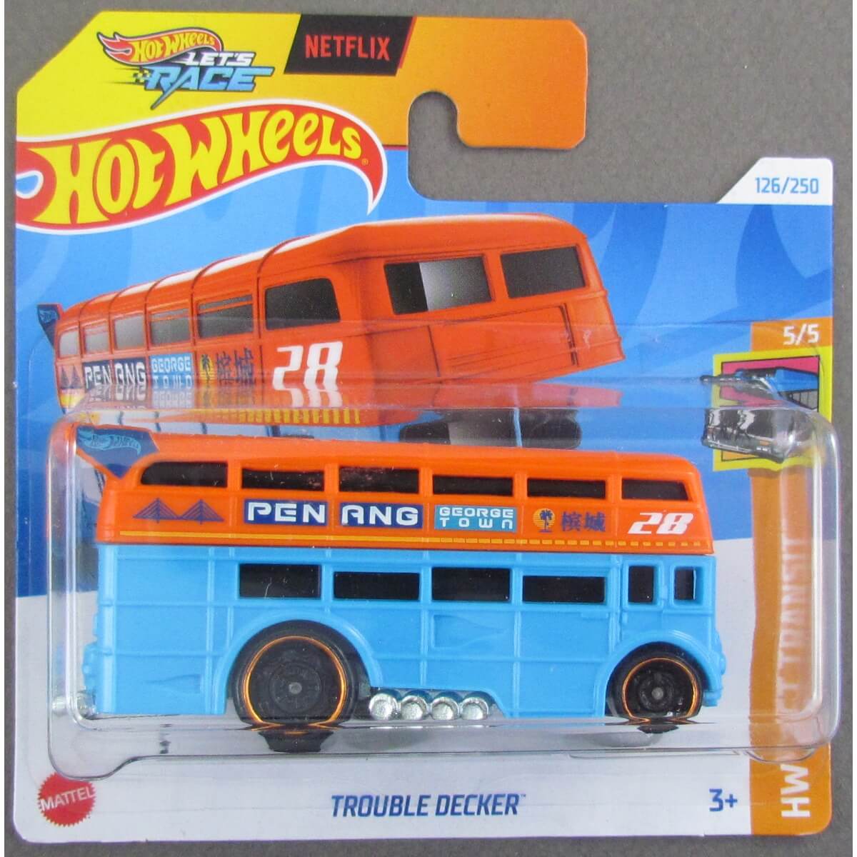 Hot Wheels 2024 Mainline HW Fast Transit Series Cars
