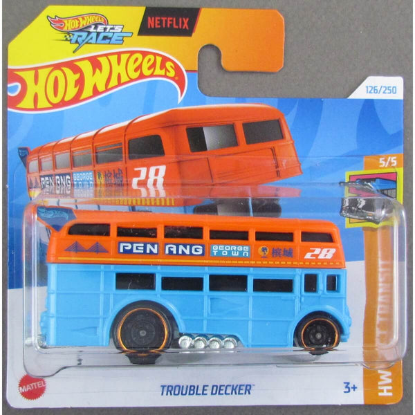 Hot Wheels 2024 Mainline HW Fast Transit Series Cars (Short Card) Trouble Decker