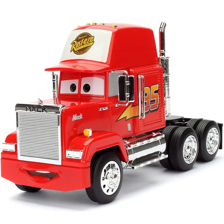 Mack (Pixar Cars) 1:24 Scale Diecast Truck - Jada Toys, unpackaged front view