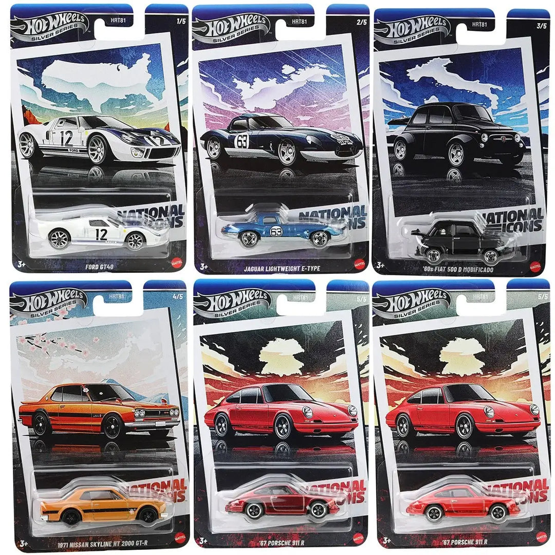 ミニカー HotWheels Vintage Racing Hot Wheels 2025 Vintage Racing Club (Mix 2) 6-Piece Bundle