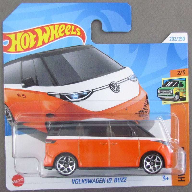 Hot Wheels 2024 Mainline HW Vans Series Cars (Short Card) Volkswagen ID Buzz