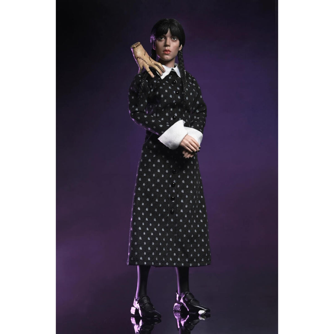 Wednesday Addams (Classic Dress) 8-Inch Clothed NECA Action Figure Wednesday Addams (Classic Dress) 8-Inch Clothed NECA Action Figure