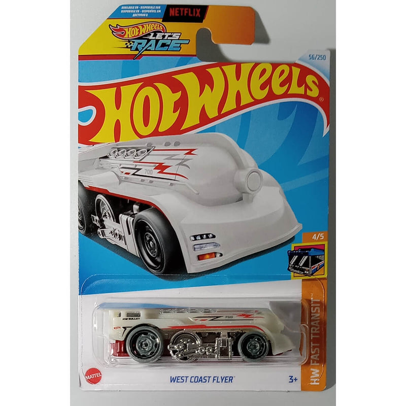 Hot Wheels 2024 Mainline HW Fast Transit Series 1:64 Scale Diecast Cars (International Card) West Coast Flyer