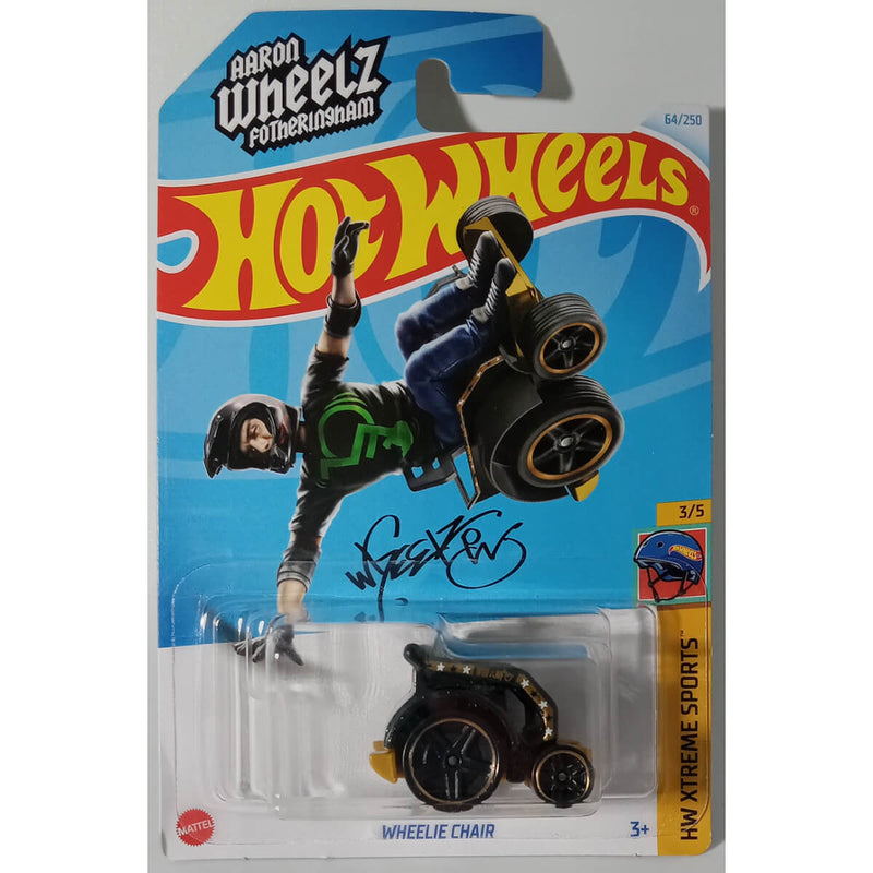 Hot Wheels 2024 Mainline HW Xtreme Sports Series 1:64 Scale Diecast Cars (International Card) Wheelie Chair