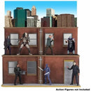 Street Scene Diorama - NECA Originals, with figures