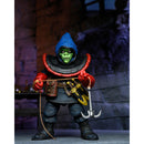 NECA Dungeons & Dragons Ultimate Zarak 7-Inch Scale Action Figure, unpacked grappling hook and rope
