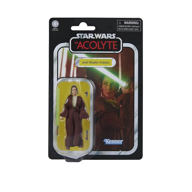 Star Wars Vintage Collection (Wave 21) 5-Piece Collector's Bundle 3 3/4-Inch Action Figures, Jedi Master Indara packaged