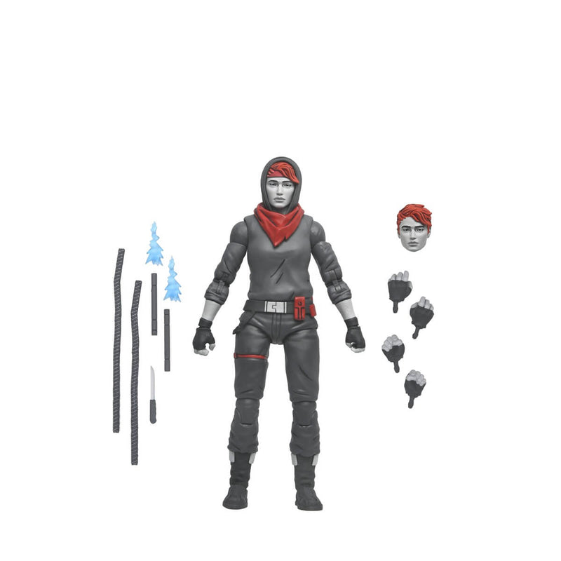 Nightwatcher April TMNT Action figure with accessories on a white background