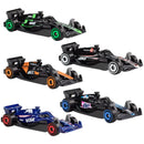 Hot Wheels Formula 1 5-Pack 1:64 Scale Diecast Cars, unpackaged