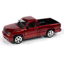 Auto World 2025 Premium R1B, 2005 Chevy Silverado SS Custom (Single Cab, Candy Apple Red Metallic)