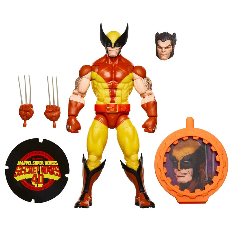 Secret Wars Marvel Legends 6-Piece Collector's Bundle 6-Inch Action Figures, Wolverine unpackaged