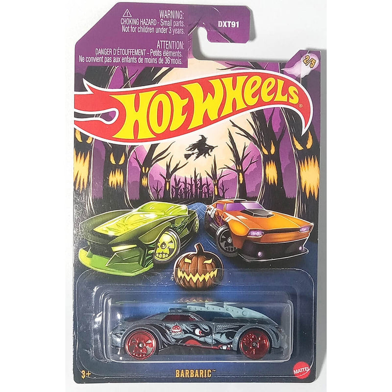 Hot Wheels 2024 Halloween 1:64 Scale Diecast Vehicles barbaric