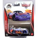 Mattel Disney Pixar Cars Barry Depedal die-cast metal toy car in its original blister card packaging