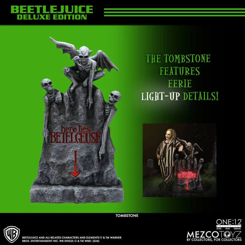 Beetlejuice Deluxe Edition One:12 Collective Mezco Toyz Action Figure