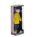 Coraline (Raincoat & Boots) 7" Bendy NECA Fashion Doll, in package