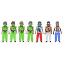 Ben Cooper Teenage Mutant Ninja Turtles Action Figures with masks on a white background