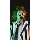 Beetlejuice Beetlejuice Ultimate "Striped Suit" Beetlejuice 7" Scale NECA Action Figure, head with eyes and tong bugging out