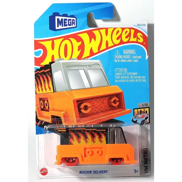 Hot Wheels 2024 Mainline HW Metro Series 1:64 Scale Diecast Cars (International Card) Brickin Delivery