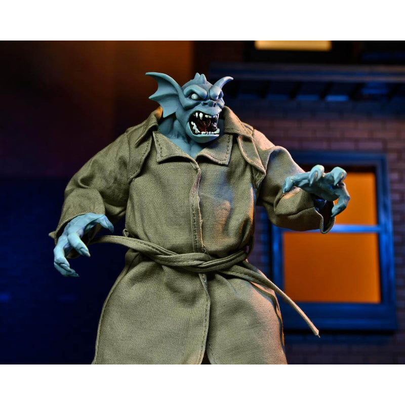 Disney Gargoyles Detective Broadway "Silver Falcon" (Closed Wings) 7-Inch Scale NECA Action Figure