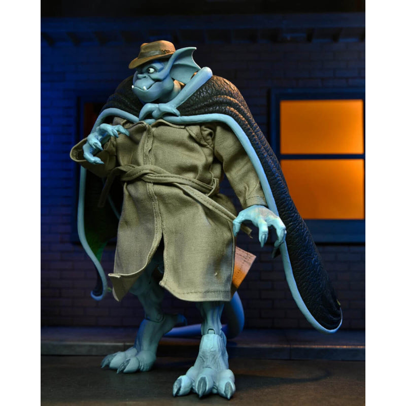 Disney Gargoyles Detective Broadway "Silver Falcon" (Closed Wings) 7-Inch Scale NECA Action Figure