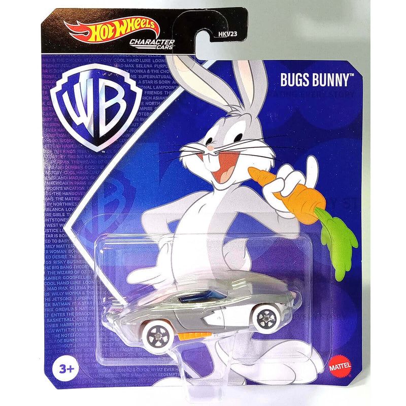 Hot Wheels 2023 Warner Bros. Character Cars, Bugs Bunny