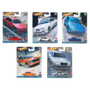 Hot Wheels Premium 2023 Car Culture 'Canyon Warriors' 1:64 Scale Diecast Vehicles, bundle of all 5