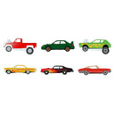 Johnny Lightning 2025 Street Freaks R1A 6-Piece Collector's Bundle 1:64 Scale Diecast Cars