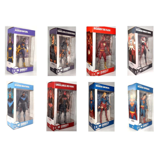 McFarlane Toys DC Direct Essentials DCeased 8-Piece Bundle 7-Inch Action Figures