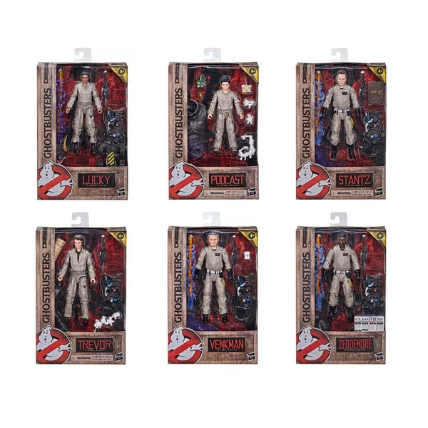 Hasbro Ghostbusters Afterlife 6-Piece Collector's Bundle Plasma Series 6-Inch Action Figures