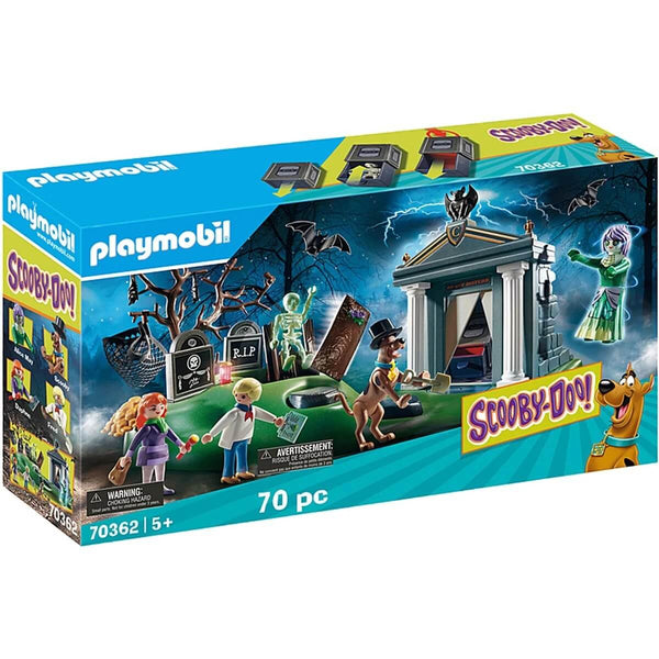 Scooby-Doo Adventure in the Cemetery Playmobil 70362, package front