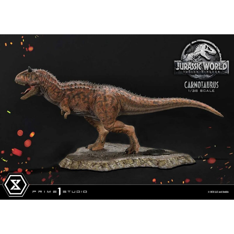 Carnotaurus 1/38 Scale 6" Statue Jurassic World: Fallen Kingdom - Prime 1 Studio, full length side view