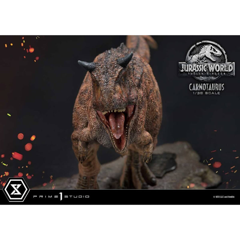 Carnotaurus 1/38 Scale 6" Statue Jurassic World: Fallen Kingdom - Prime 1 Studio, front view