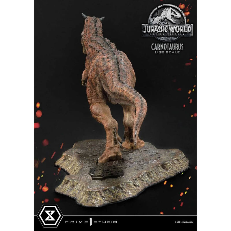 Carnotaurus 1/38 Scale 6" Statue Jurassic World: Fallen Kingdom - Prime 1 Studio, back view