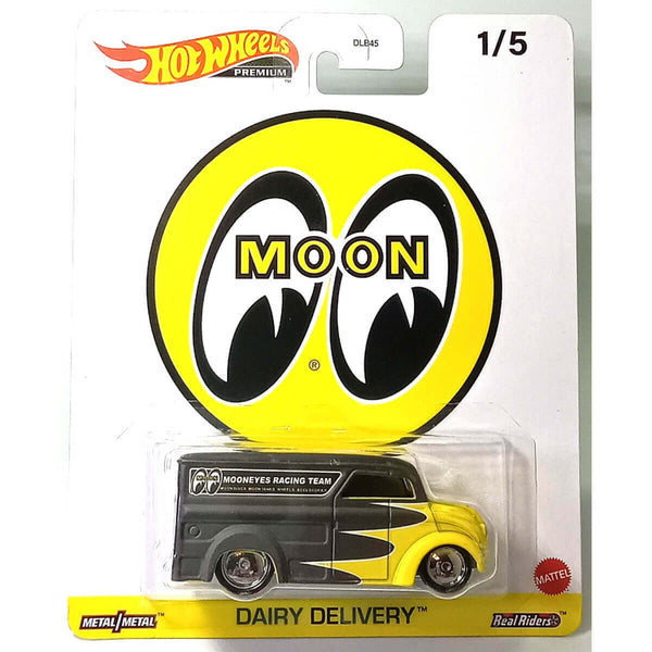 Hot Wheels Premium 2023 Pop Culture 'Speed Shop' 1:64 Scale Diecast Vehicles Dairy Delivery 1/5 HKC93