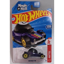 Hot Wheels magic 8 toy car in packaging with visible branding