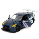 Godzilla Nissan GT-R (R35) Ben Sopra 1:32 Scale Die-Cast Metal Vehicle, unpackaged doors open