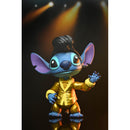 Disney: Lilo & Stitch Ultimate Gold Suit Elvis Stitch NECA Action Figure standing and waving