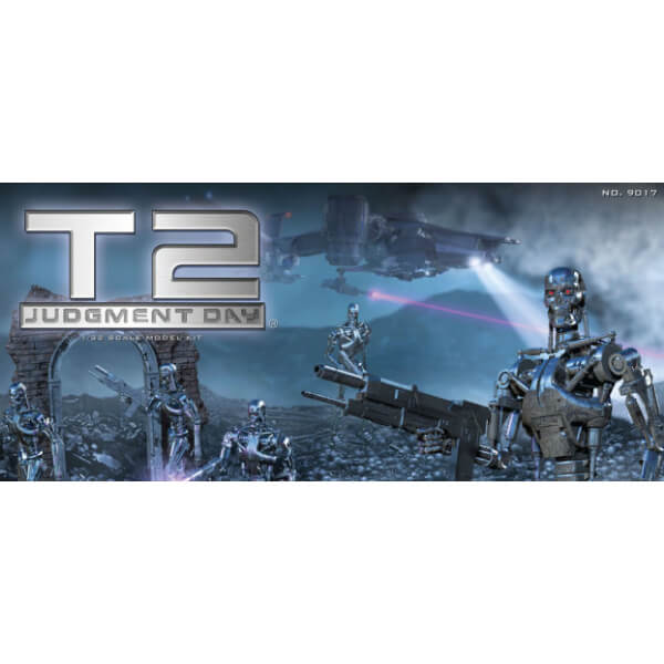 T2 Judgement Day Future War T-800 Endoskeletons Model Kit