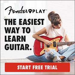 Fender Play Advertisement