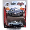 Disney Pixar Cars Finn McMissile die-cast metal toy car in its original blister card packaging