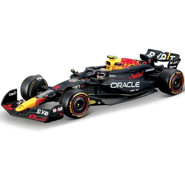 F1 car with Oracle branding on a white background