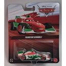 Toy race car in packaging with Disney Pixar Cars branding