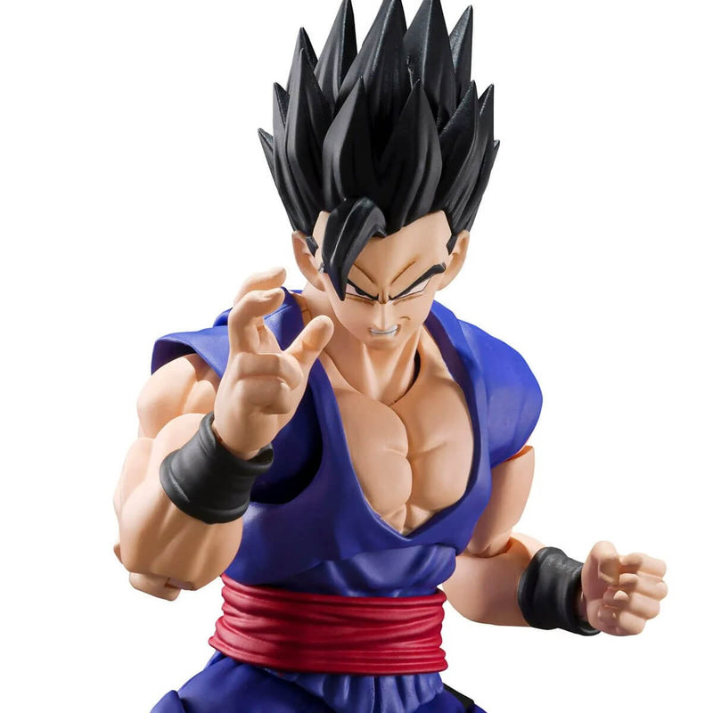 Dragon Ball Super: Super Hero Ultimate Gohan Super Hero S.H.Figuarts Action Figure - Reissue, Close-up of figure