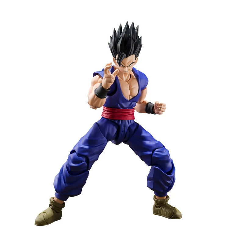 Dragon Ball Super: Super Hero Ultimate Gohan Super Hero S.H.Figuarts Action Figure - Reissue, in stance pose